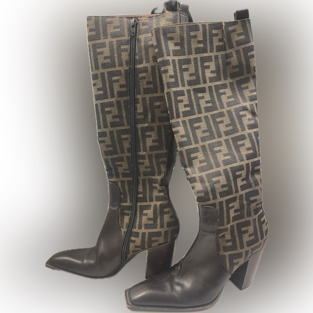 Fendi Zucca Vintage Boots